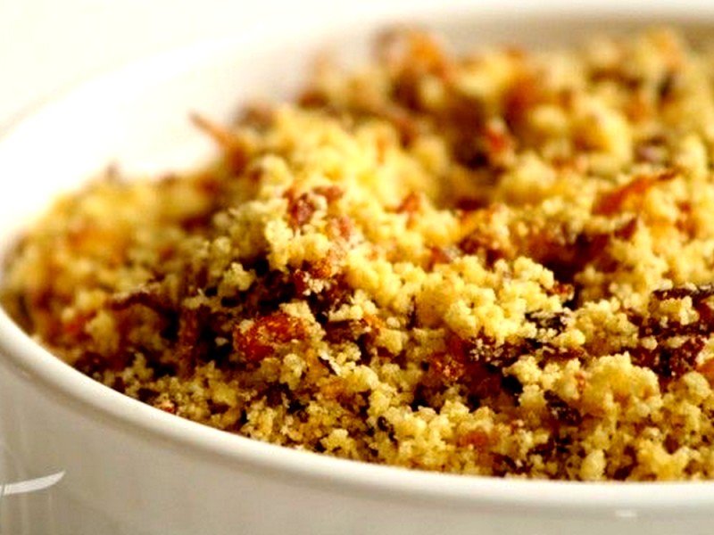 Pa&ccedil;oca de carne seca com Alho Granulado Multi Gosto