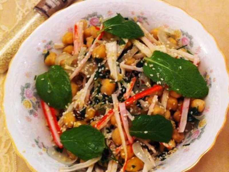 Salada S&iacute;rio-Japonesa Multi Gosto